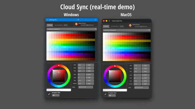Cross-OS Cloud Sync